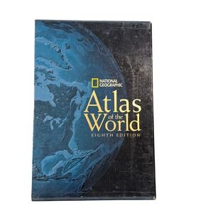 National Geographic Atlas of the World‎ Eighth Edition Hardcover with Slip cover